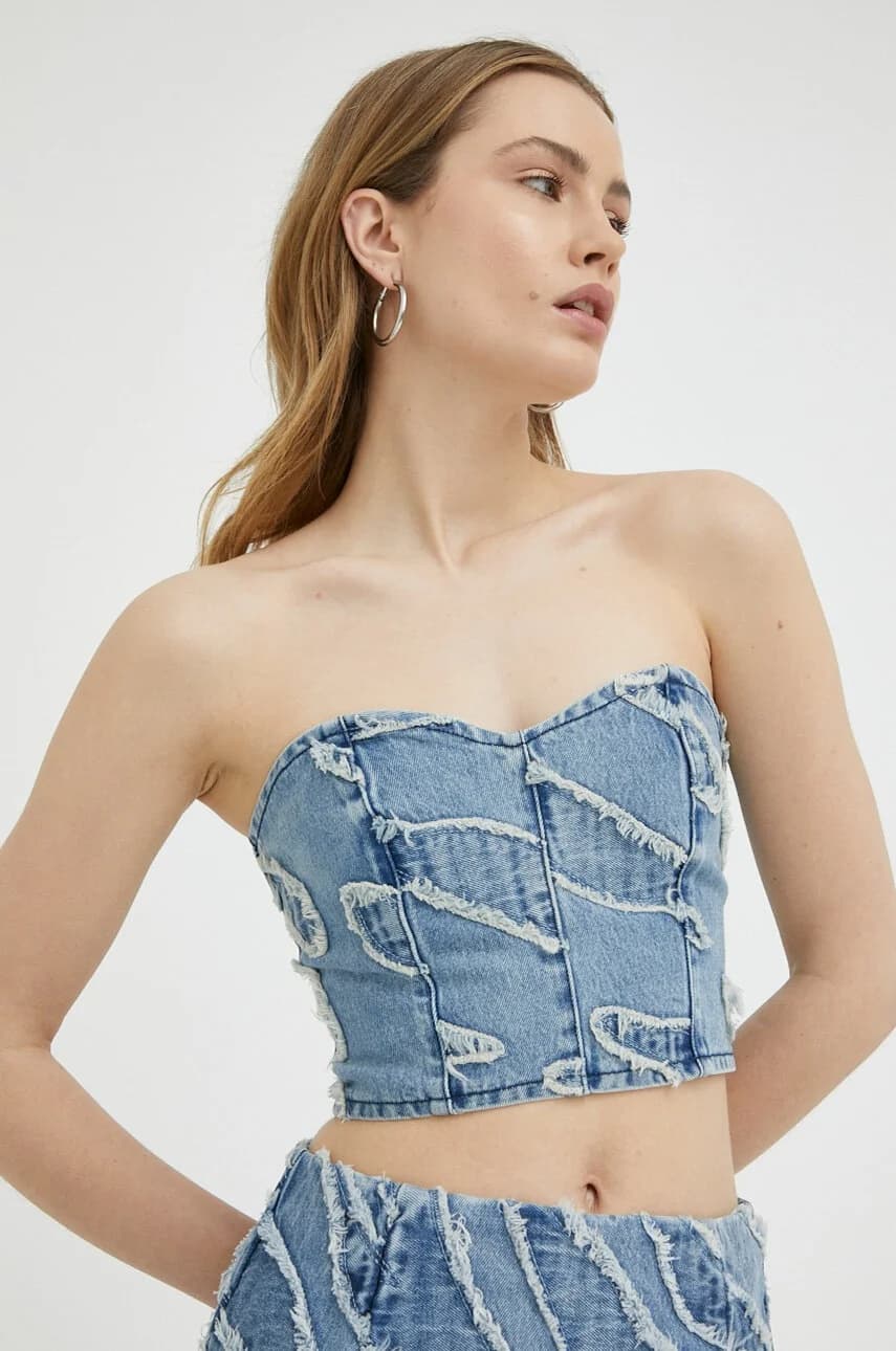 Джинсовый топ Larisa