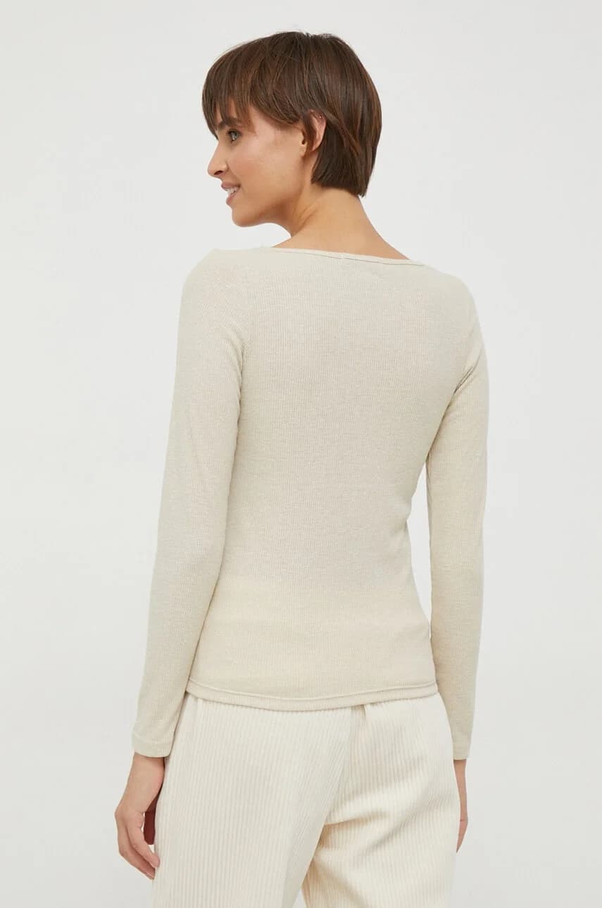 Лонгслив с оттенком льна Colby - фото 3