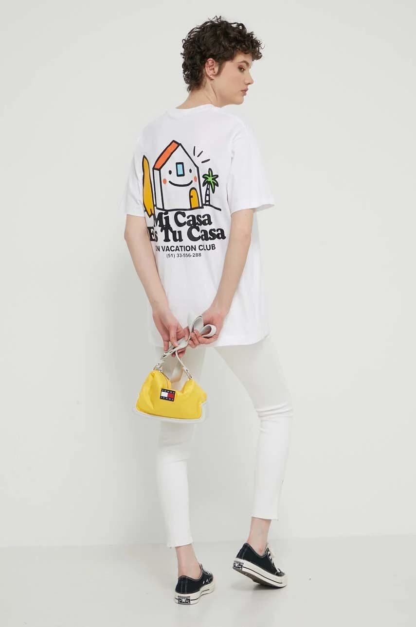 Хлопковая футболка Mi Casa - фото 3