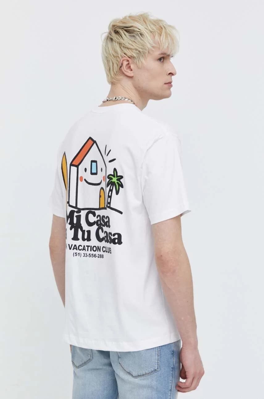 Хлопковая футболка Mi Casa - фото 6