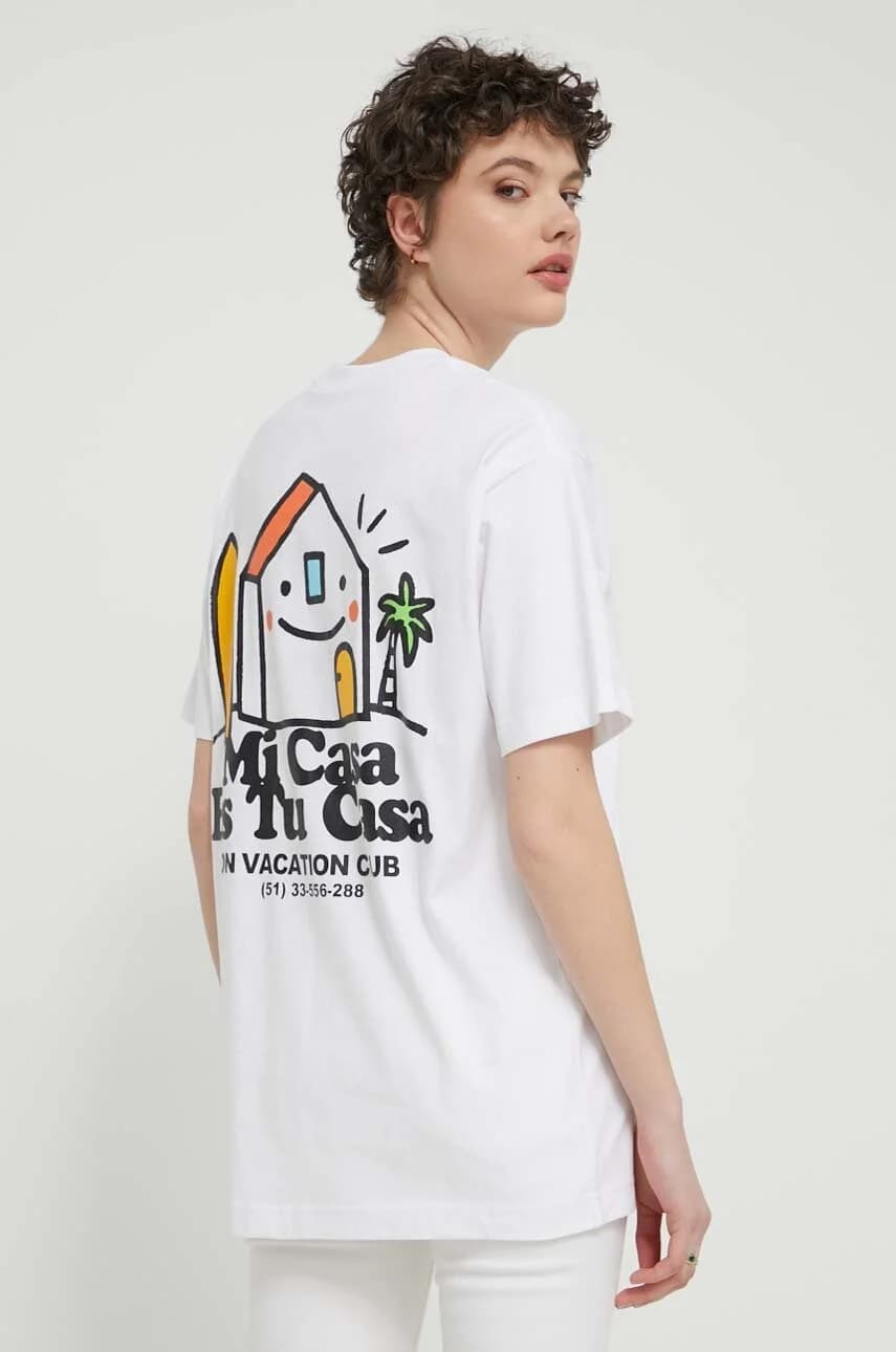 Хлопковая футболка Mi Casa - фото 7