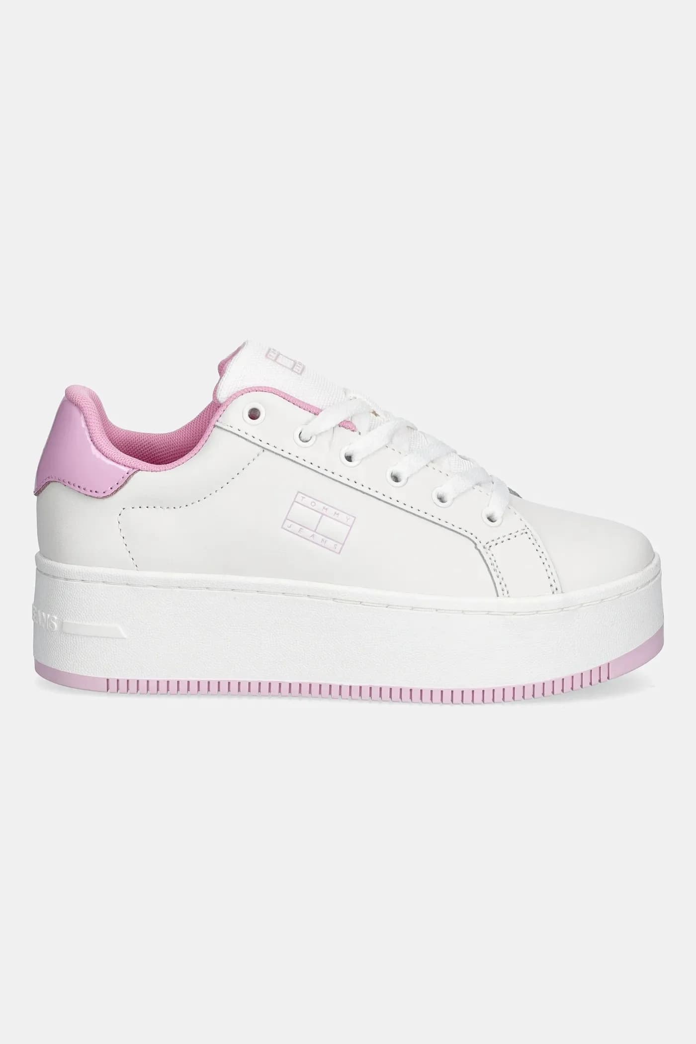 кроссовки TJW FLATFORM PATENT SNEAKER кожаные - фото 2