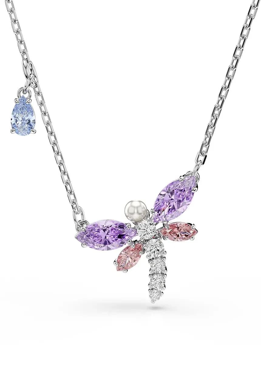 Женское металлическое колье с цирконом Ariana Grande x Swarovski