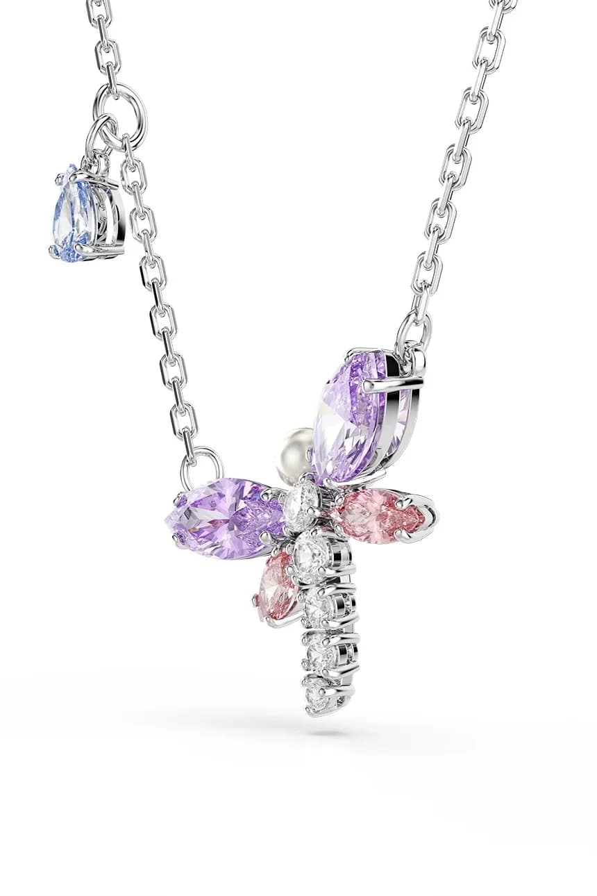 Женское металлическое колье с цирконом Ariana Grande x Swarovski - фото 3