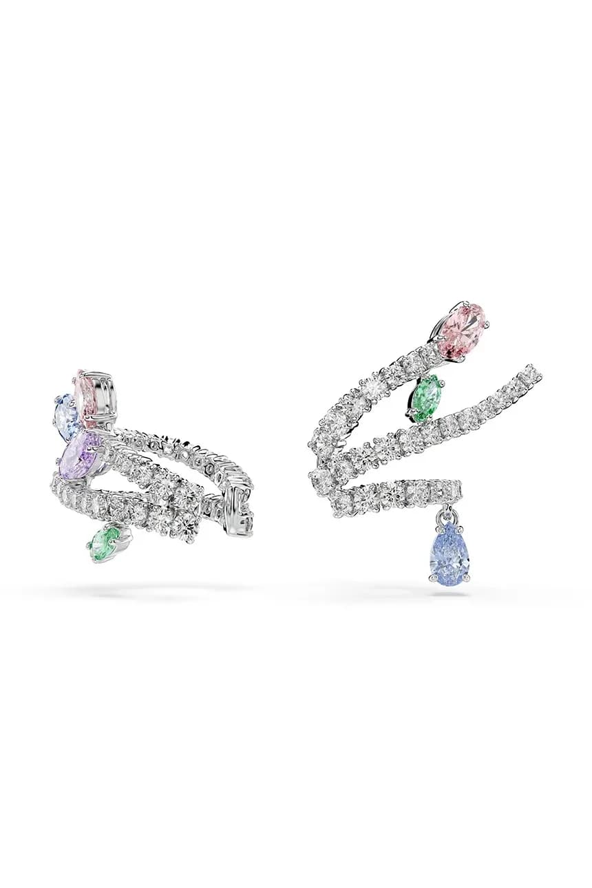 Женские серьги-кафф Ariana Grande с металлическим цирконом x Swarovski - фото 2