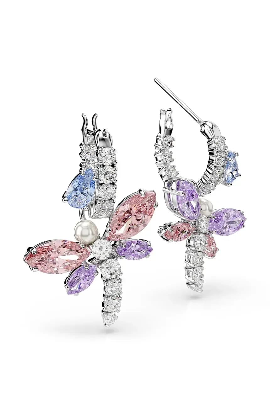 Женские серьги Ariana Grande с фианитами x Swarovski - фото 4