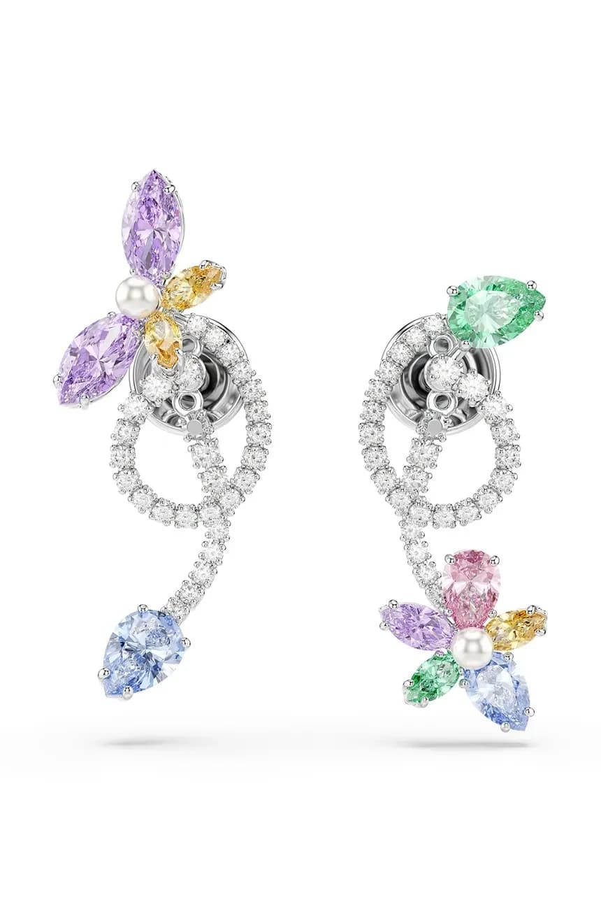 Женские серьги с металлическими кристаллами Swarovski Ariana Grande x Swarovski - фото 2