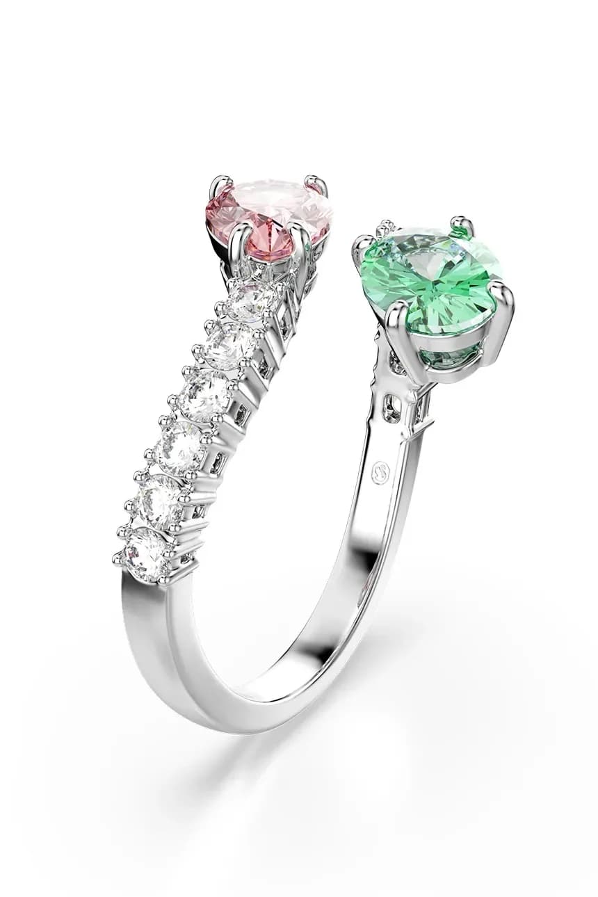 Женское металлическое кольцо с кристаллами Swarovski Ariana Grande x Swarovski - фото 3