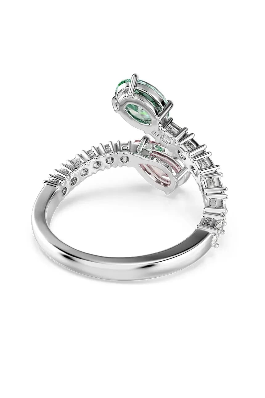 Женское металлическое кольцо с кристаллами Сваровски Ariana Grande x Swarovski - фото 2