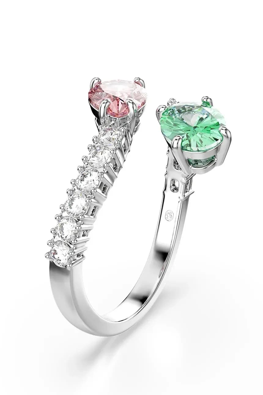 Женское металлическое кольцо с кристаллами Сваровски Ariana Grande x Swarovski - фото 3