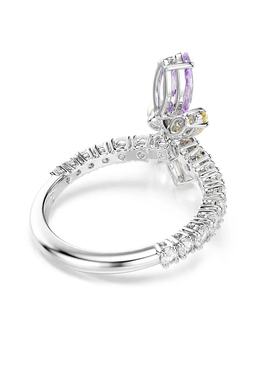 Женское металлическое кольцо с цирконом Ariana Grande x Swarovski - фото 2