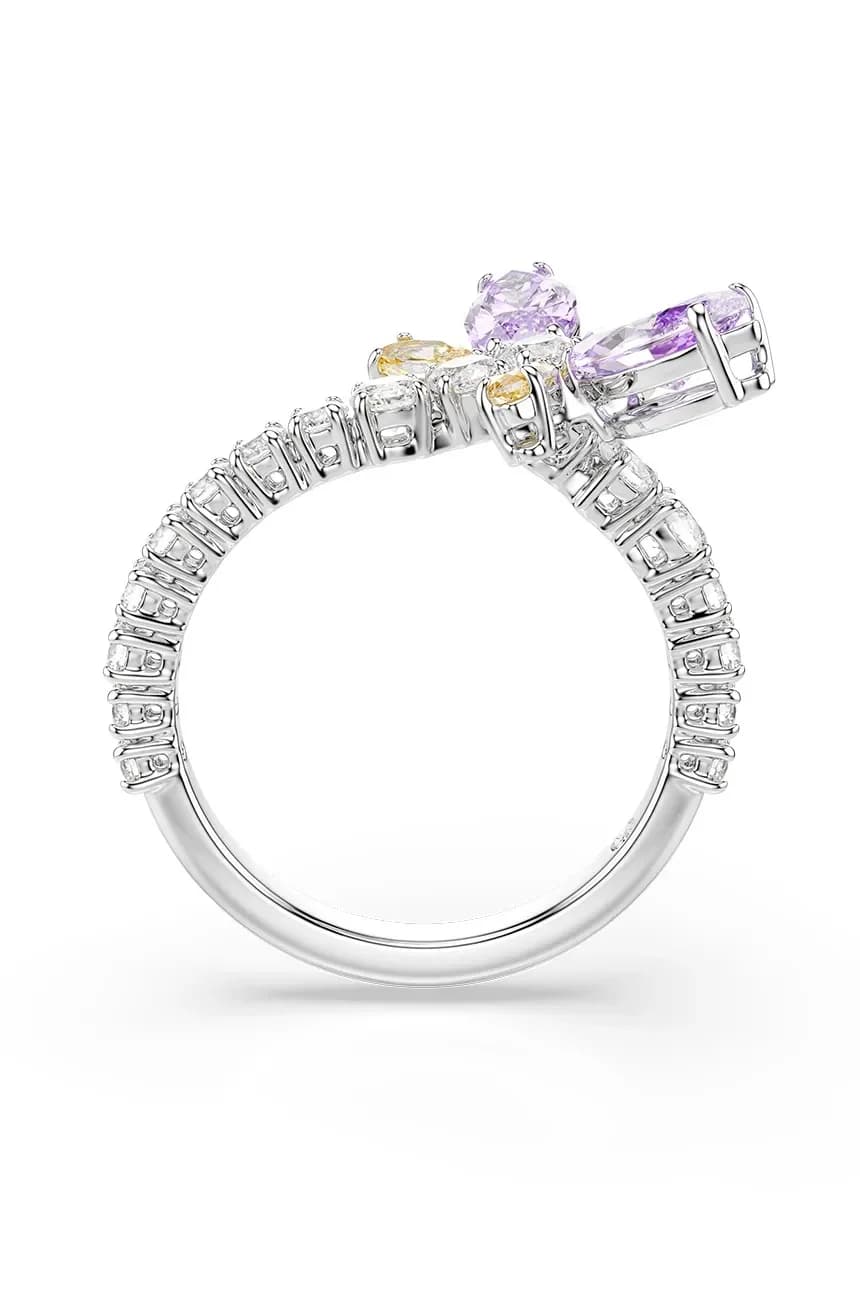 Женское металлическое кольцо с цирконом Ariana Grande x Swarovski - фото 4