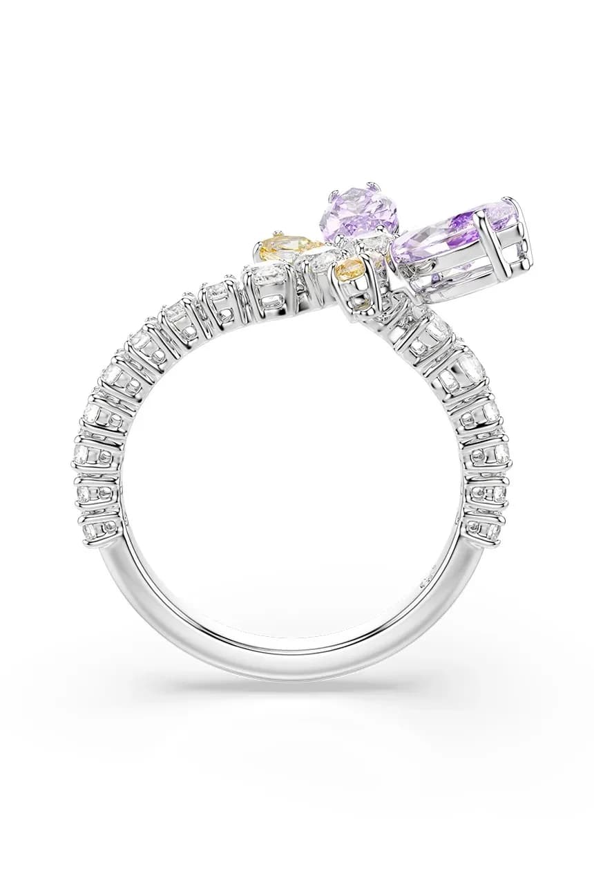 Женское металлическое кольцо с кристаллом Ariana Grande x Swarovski - фото 4