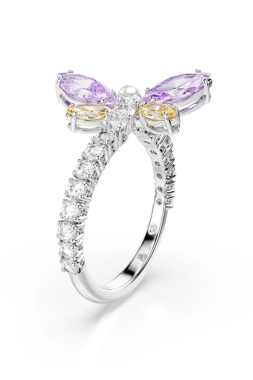 Женское металлическое кольцо с кристаллами Swarovski Ariana Grande x Swarovski - фото 3