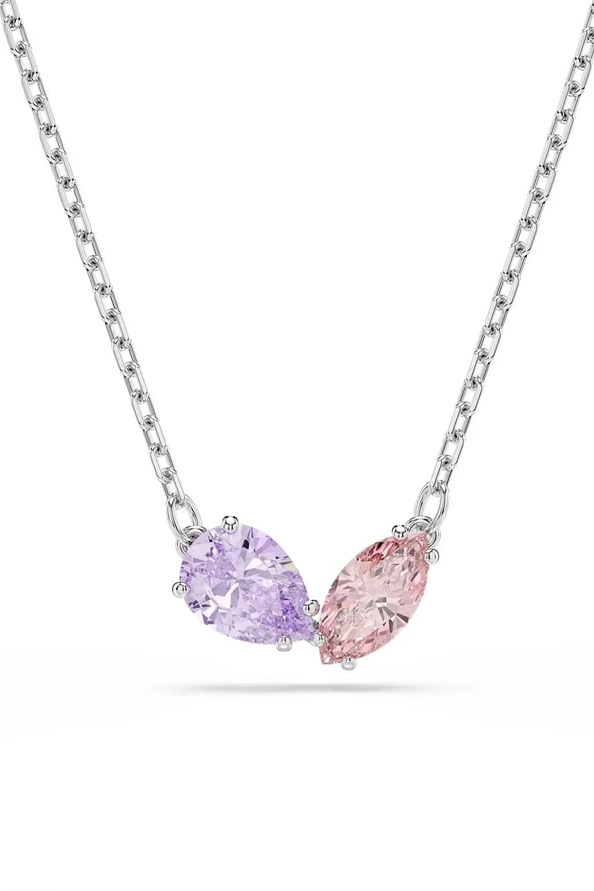 Женский комплект металлических украшений с кристаллами Swarovski Ariana Grande x Swarovski - фото 3