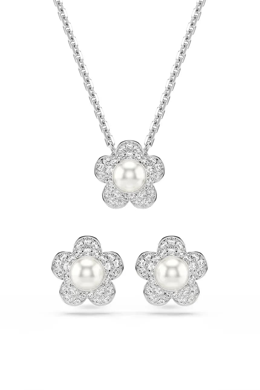 Женский комплект украшений с металлическими кристаллами Swarovski Ariana Grande x Swarovski - фото 7