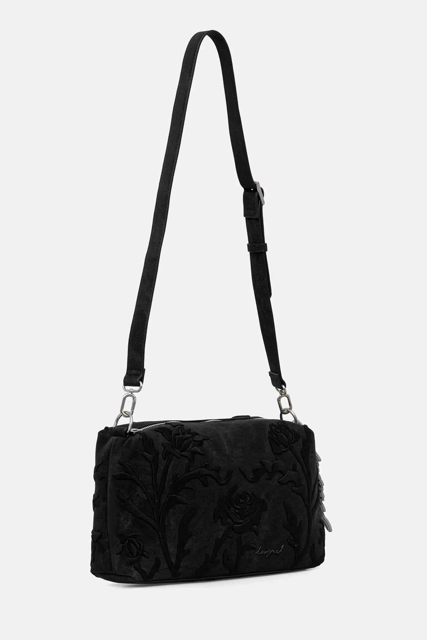 Сумочка ROMEO FLORAL TOTAL ЧЕРНАЯ - фото 2