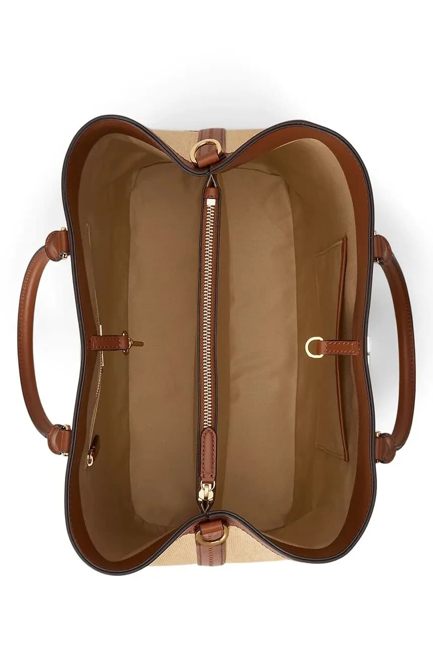 Женская кожаная сумка-шоппер - фото 4