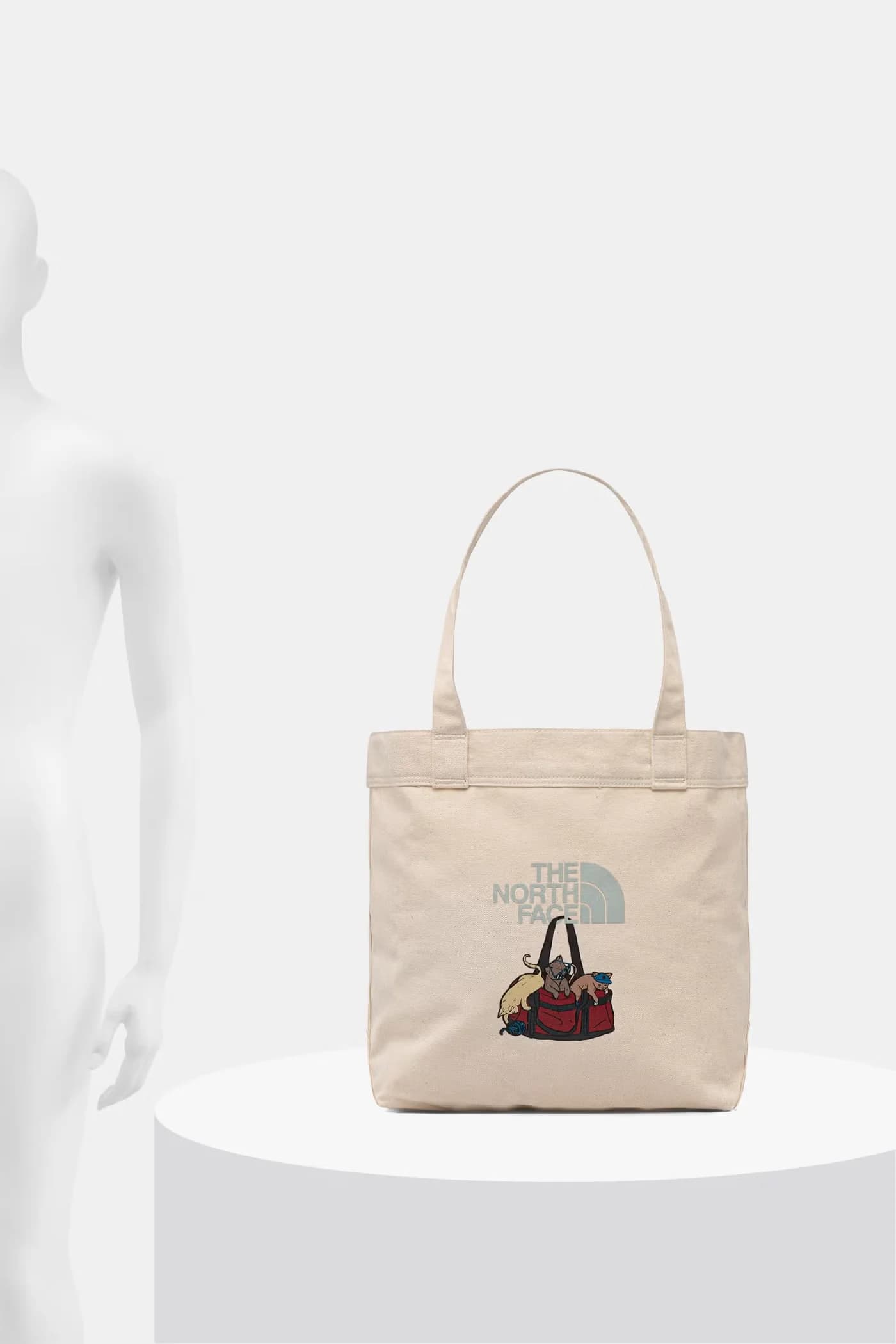 COTTON TOTE женская сумка-тоут из хлопка - фото 6