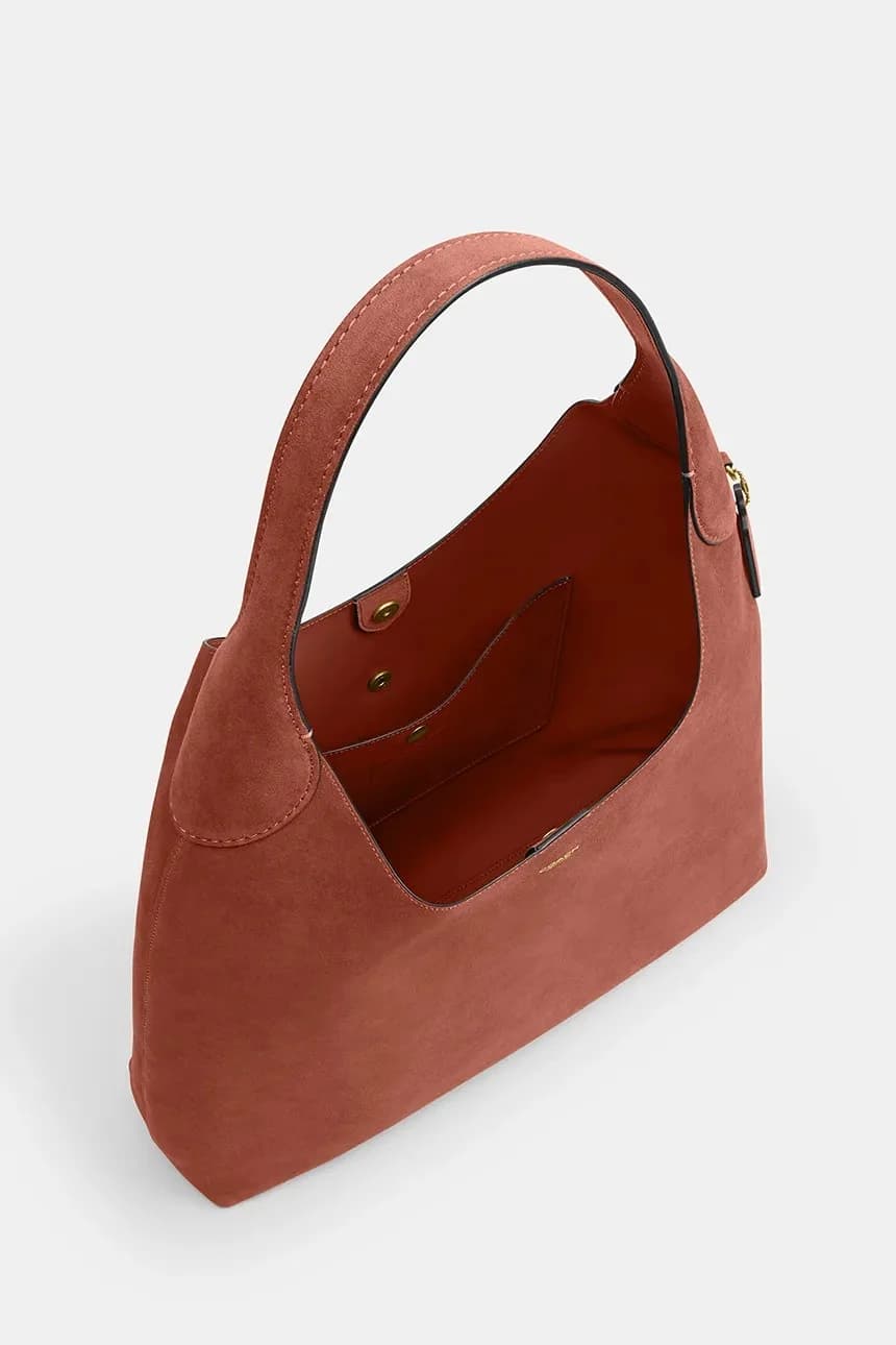 Suade Brooklyn плечо Bag 39 замшевая женская сумка-шоппер - фото 4