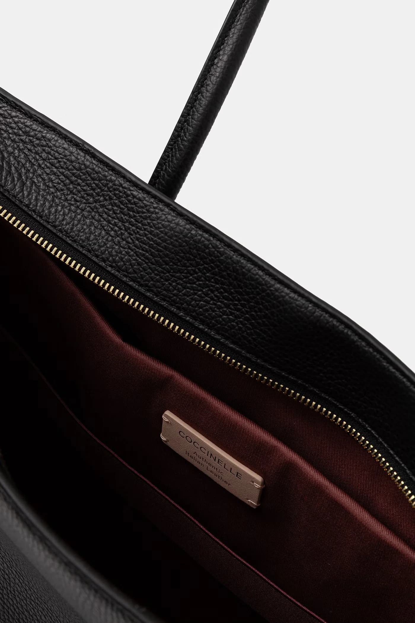 Женская кожаная сумка-шоппер - фото 4