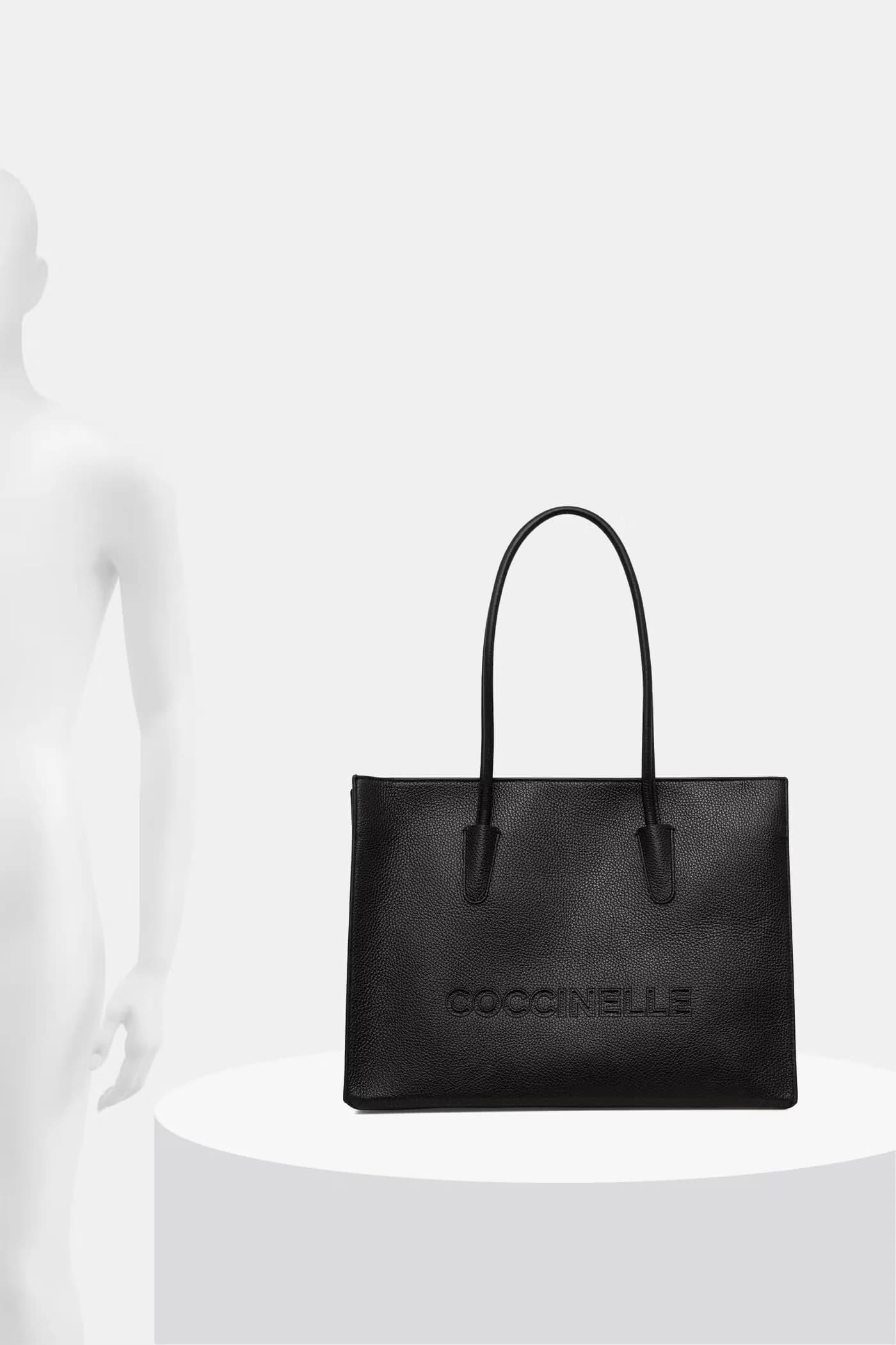 Женская кожаная сумка-шоппер - фото 5