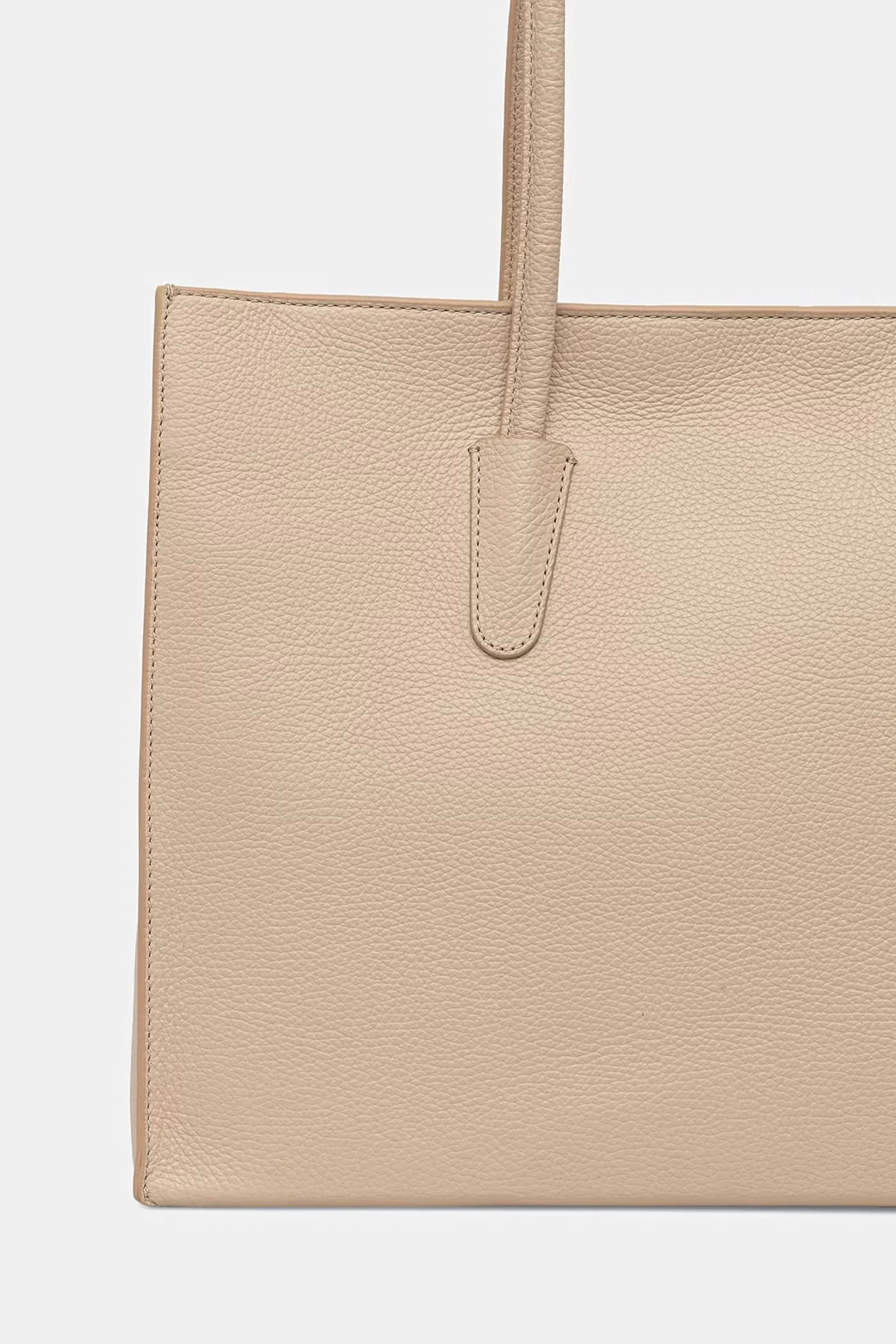 Женская кожаная сумка-шоппер - фото 3