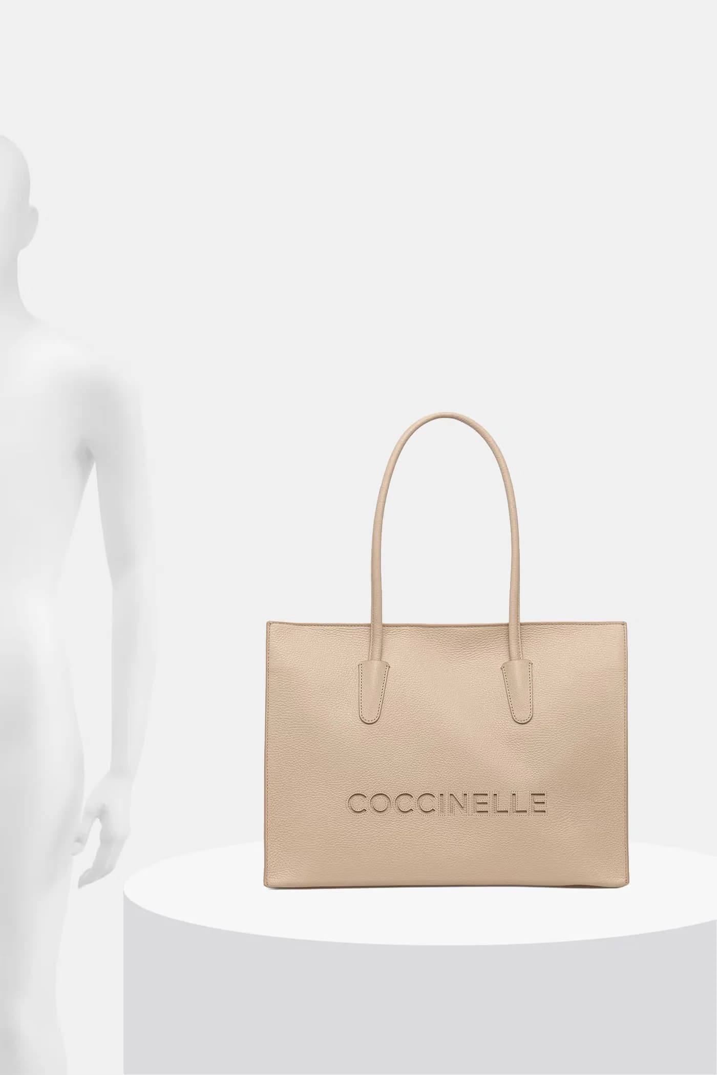 Женская кожаная сумка-шоппер - фото 6