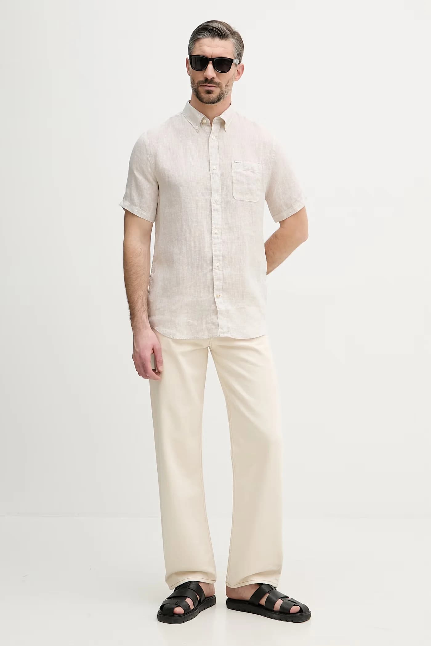 Linton мужская льняная рубашка - фото 2