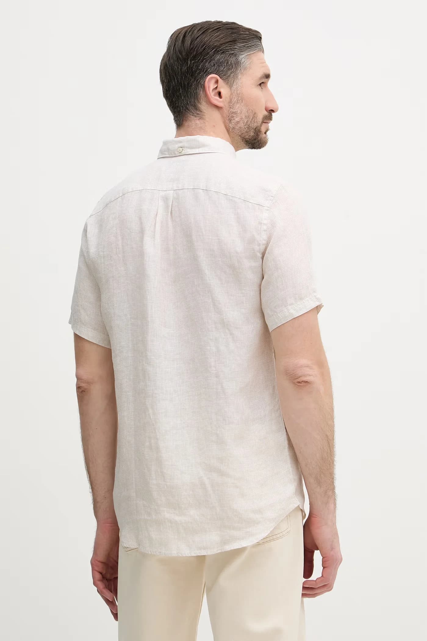 Linton мужская льняная рубашка - фото 3