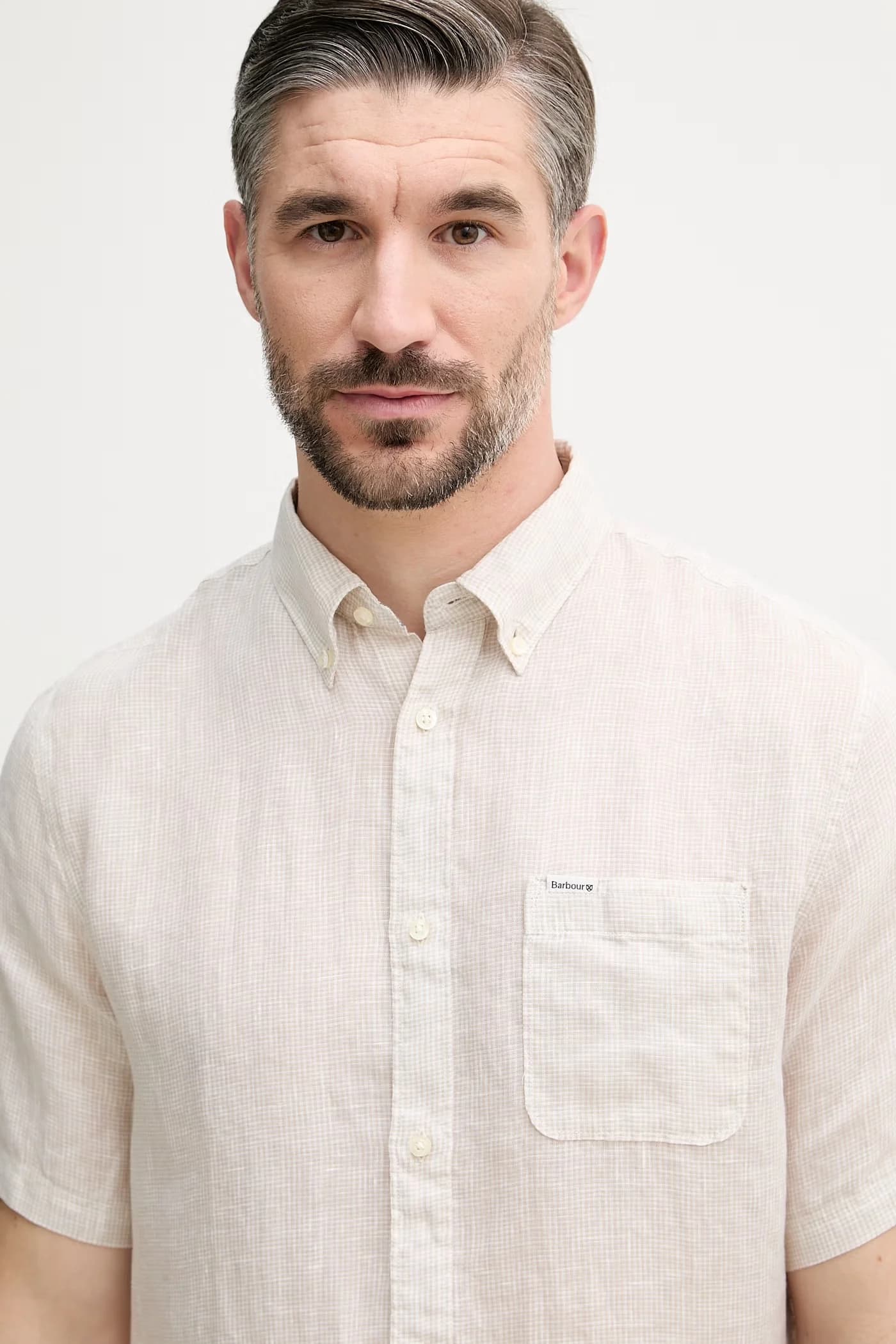 Linton мужская льняная рубашка - фото 4