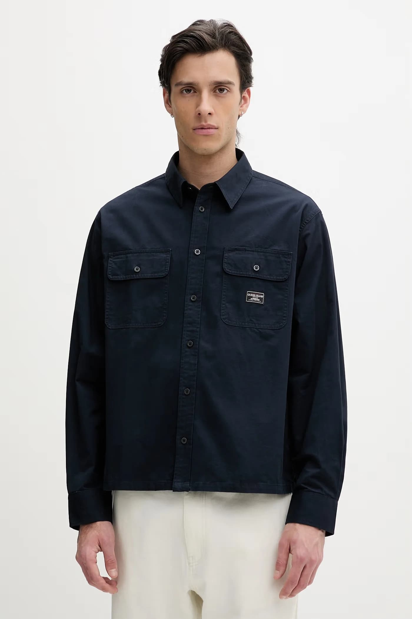 Мужская хлопковая рубашка