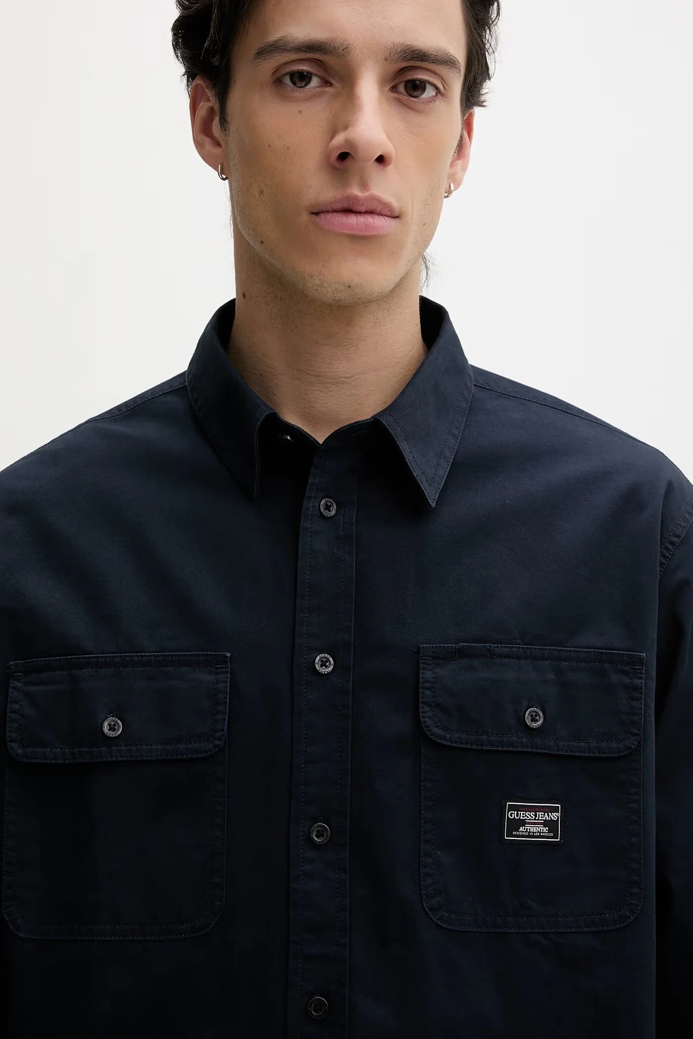 Мужская хлопковая рубашка - фото 4