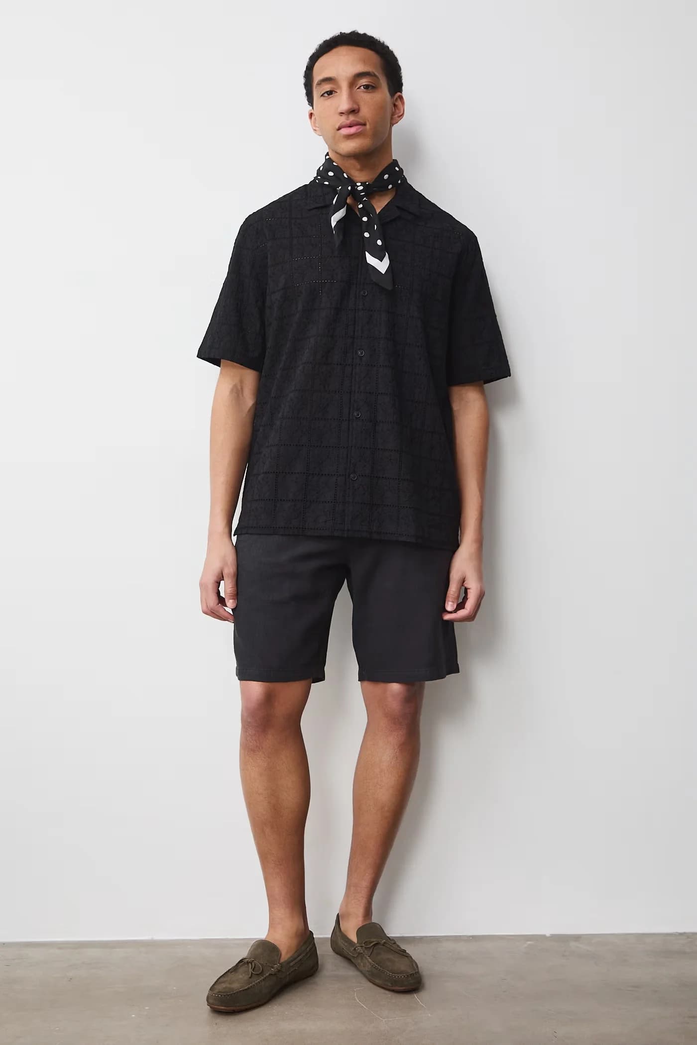 Мужская хлопковая рубашка - фото 2