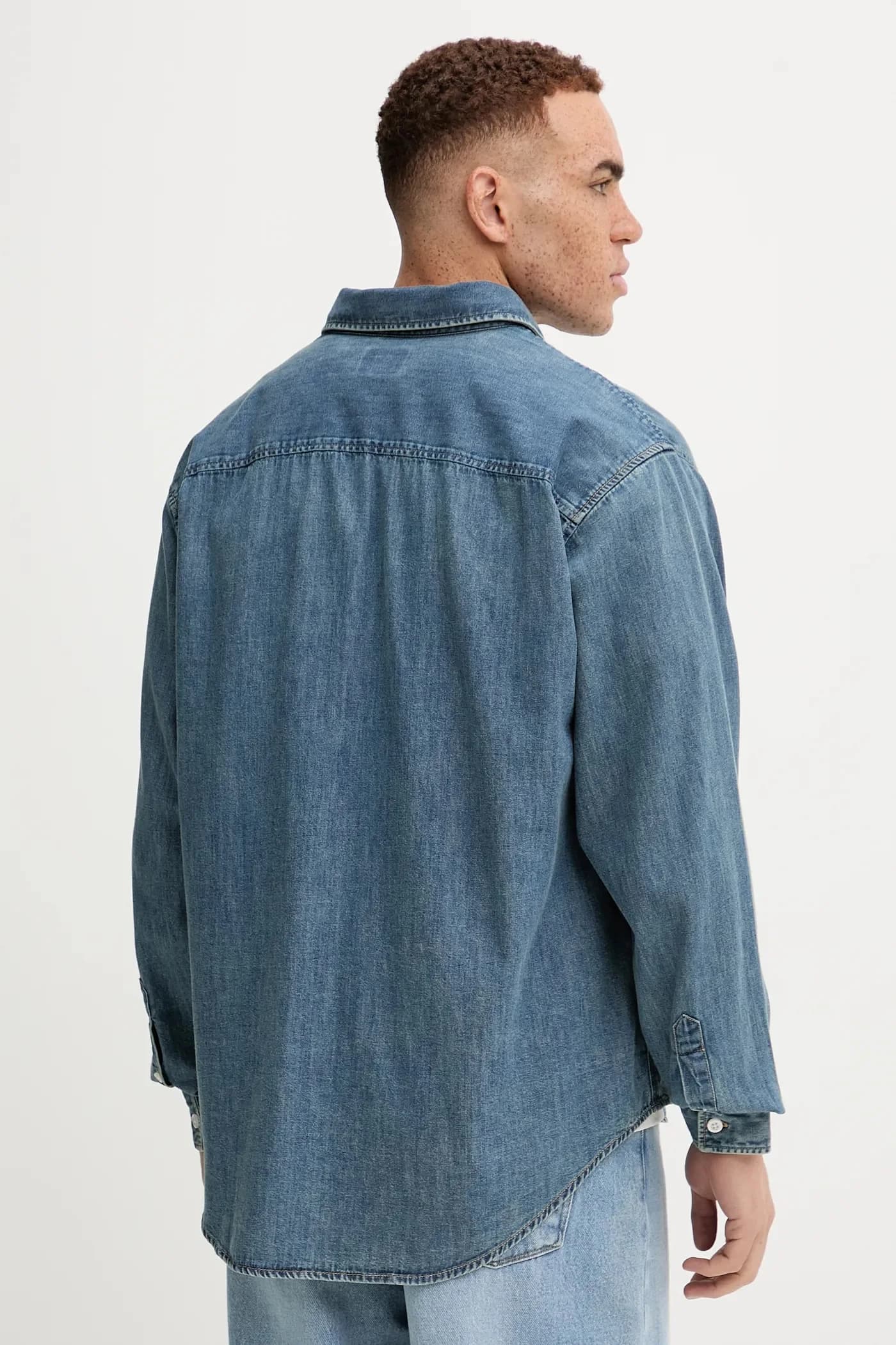 джинсовая рубашка Ebalto - фото 3