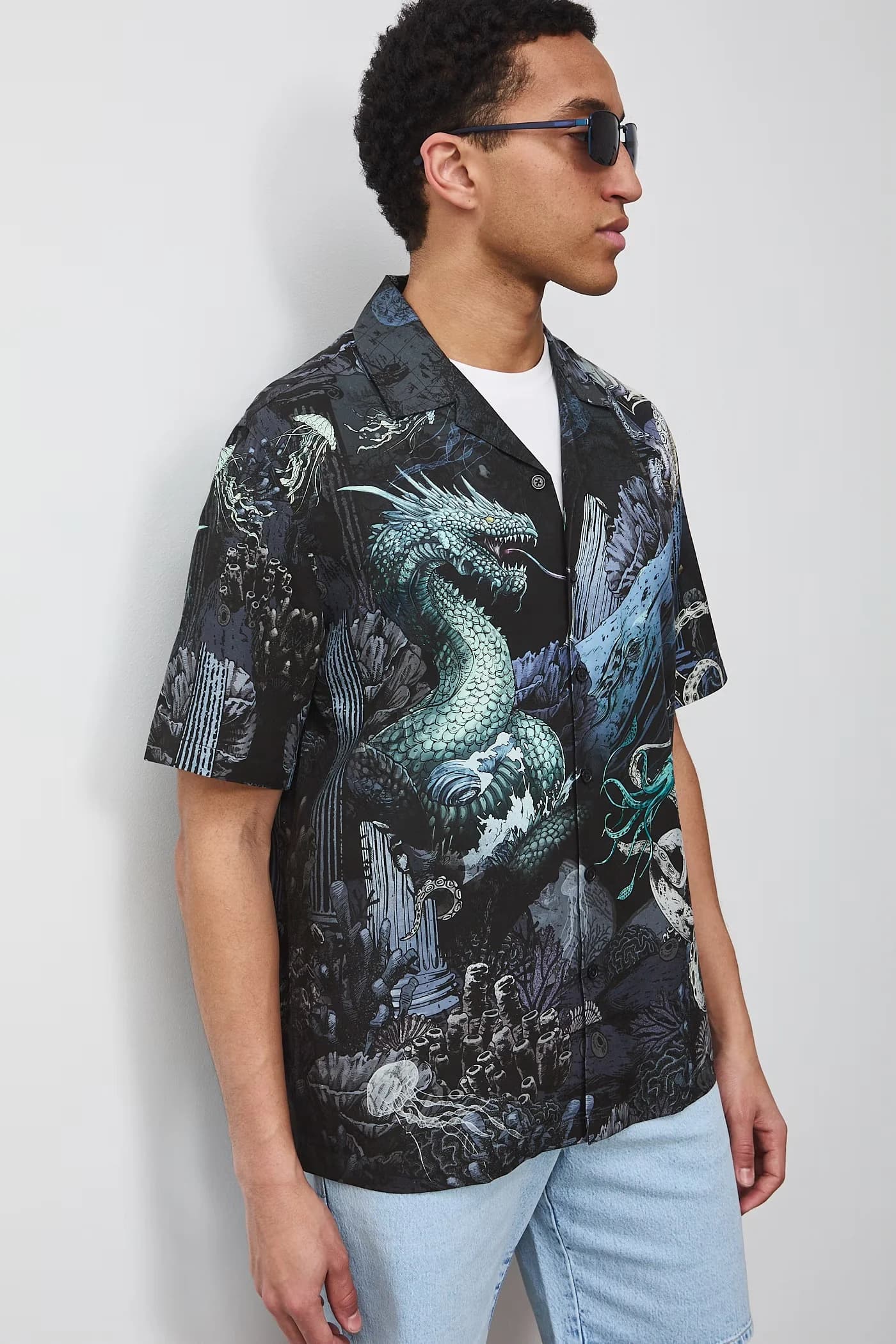 Мужская рубашка с льном - фото 2