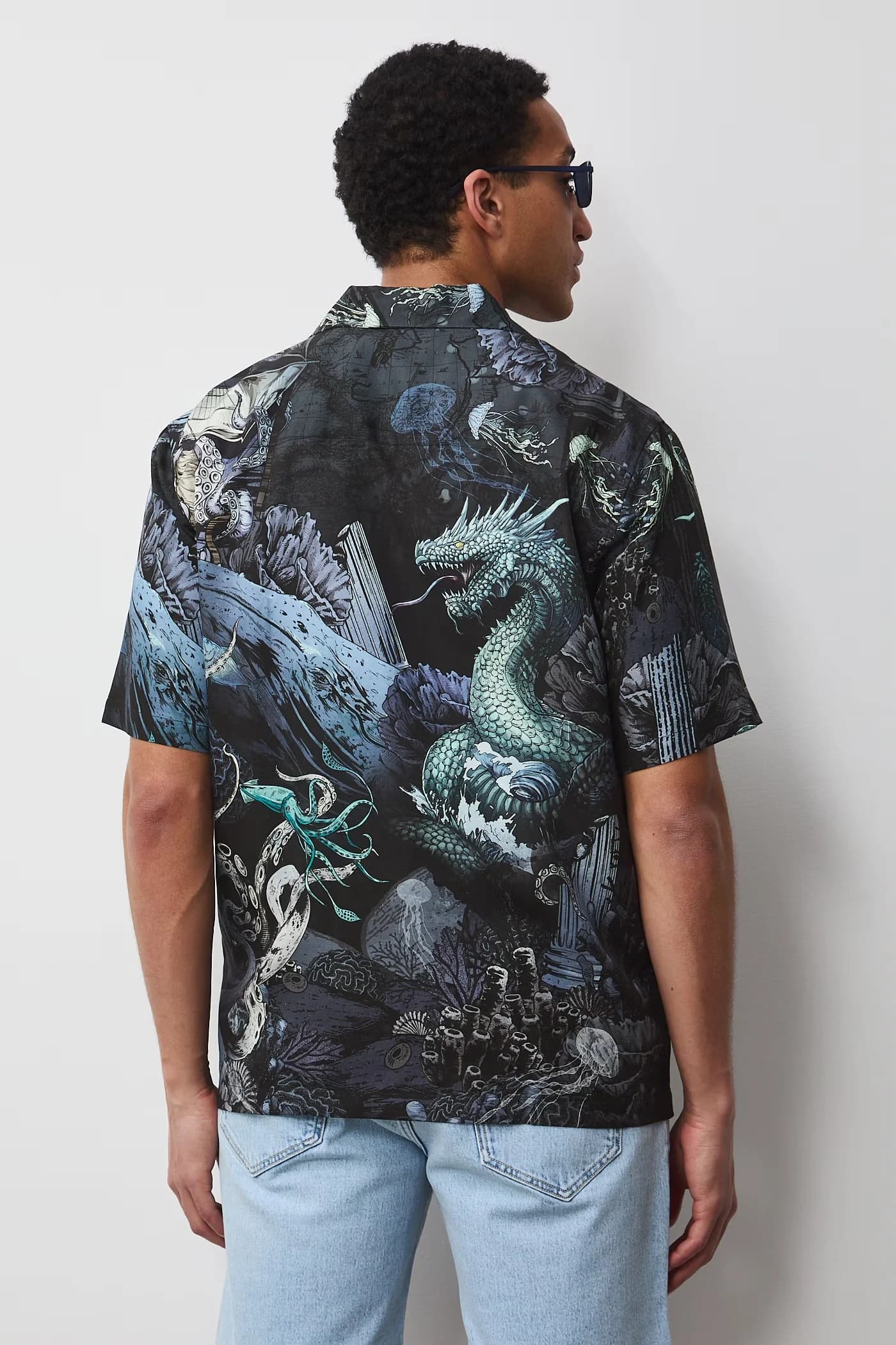 Мужская рубашка с льном - фото 3