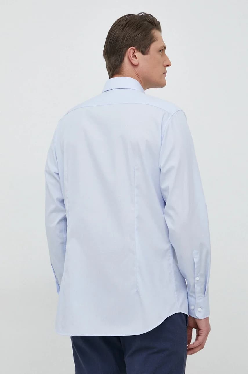 Фасонная рубашка из хлопка - фото 4