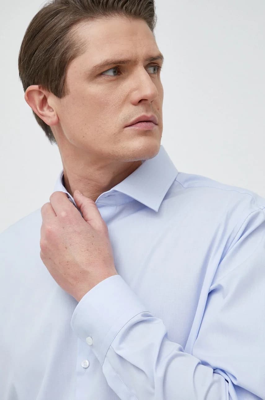 Фасонная рубашка из хлопка - фото 6