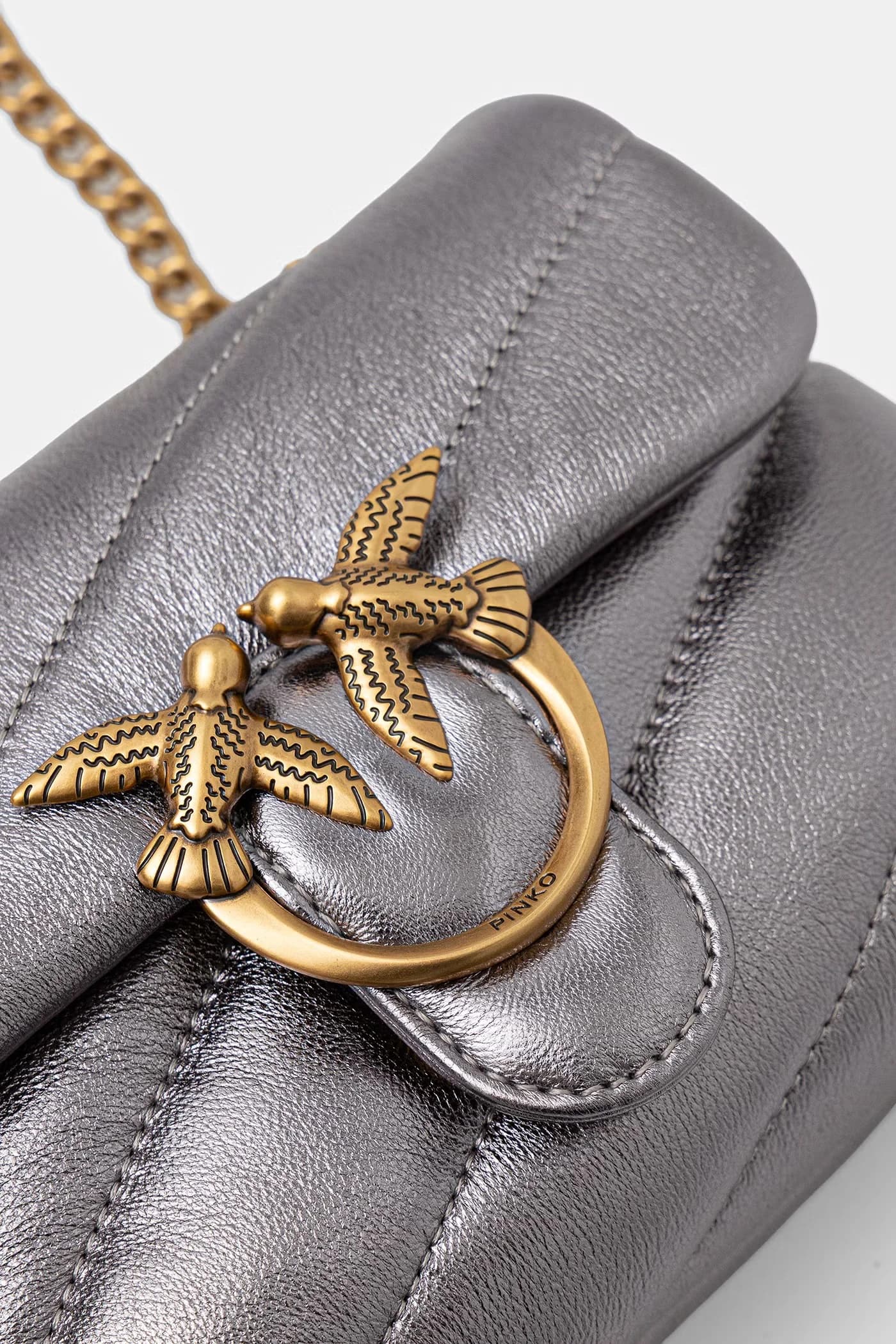 Женская кожаная сумка через плечо - фото 4