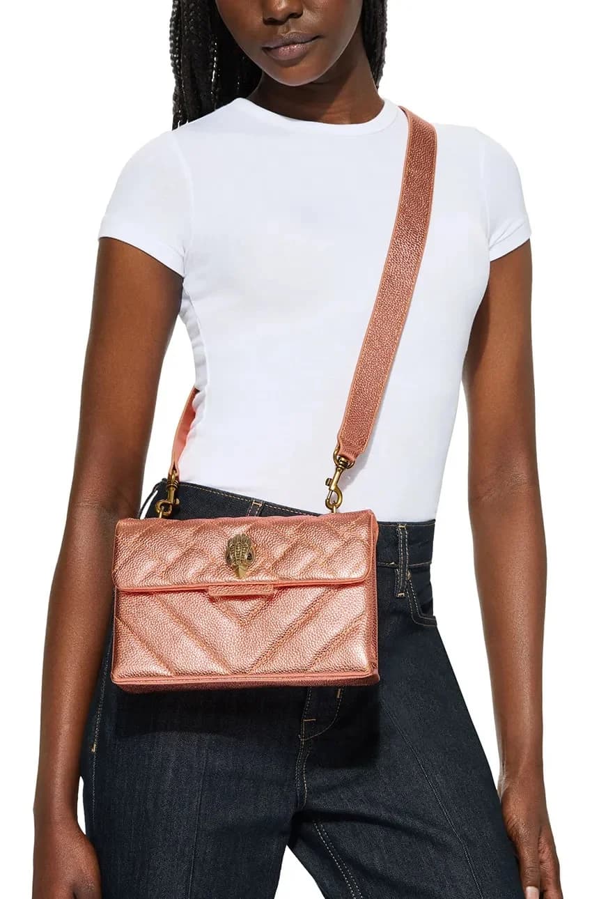 Женская кожаная сумка через плечо Kensington - фото 6