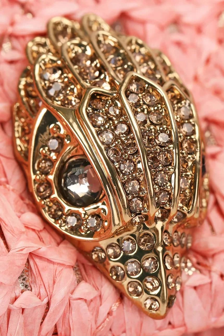 Женская сумка через плечо Raffia Mini Kensington - фото 4