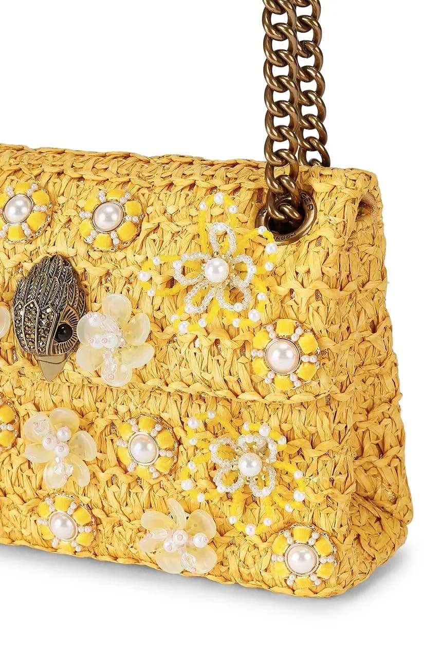 Женская сумка через плечо Raffia Mini Kensington - фото 5