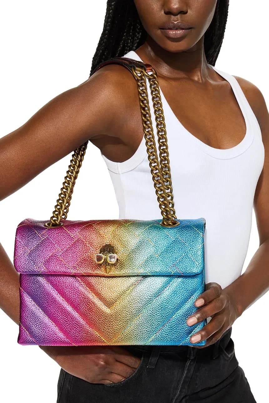 Женская кожаная сумка через плечо - фото 7