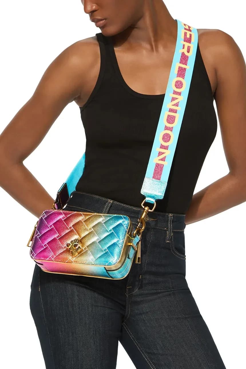 Женская кожаная сумка через плечо - фото 6