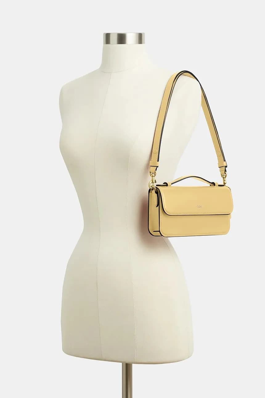 Женская кожаная сумка через плечо Elora Top Handle - фото 6