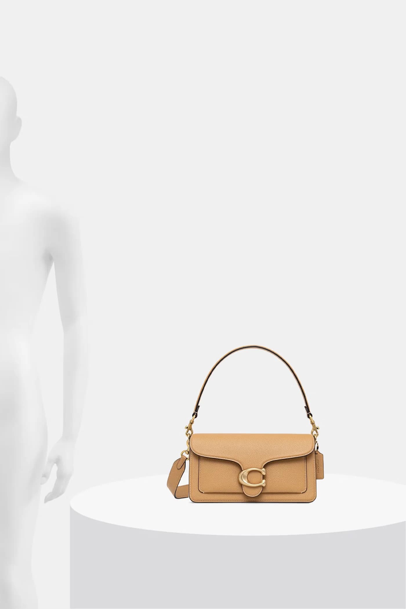 Женская кожаная сумка через плечо Tabby 26 - фото 6