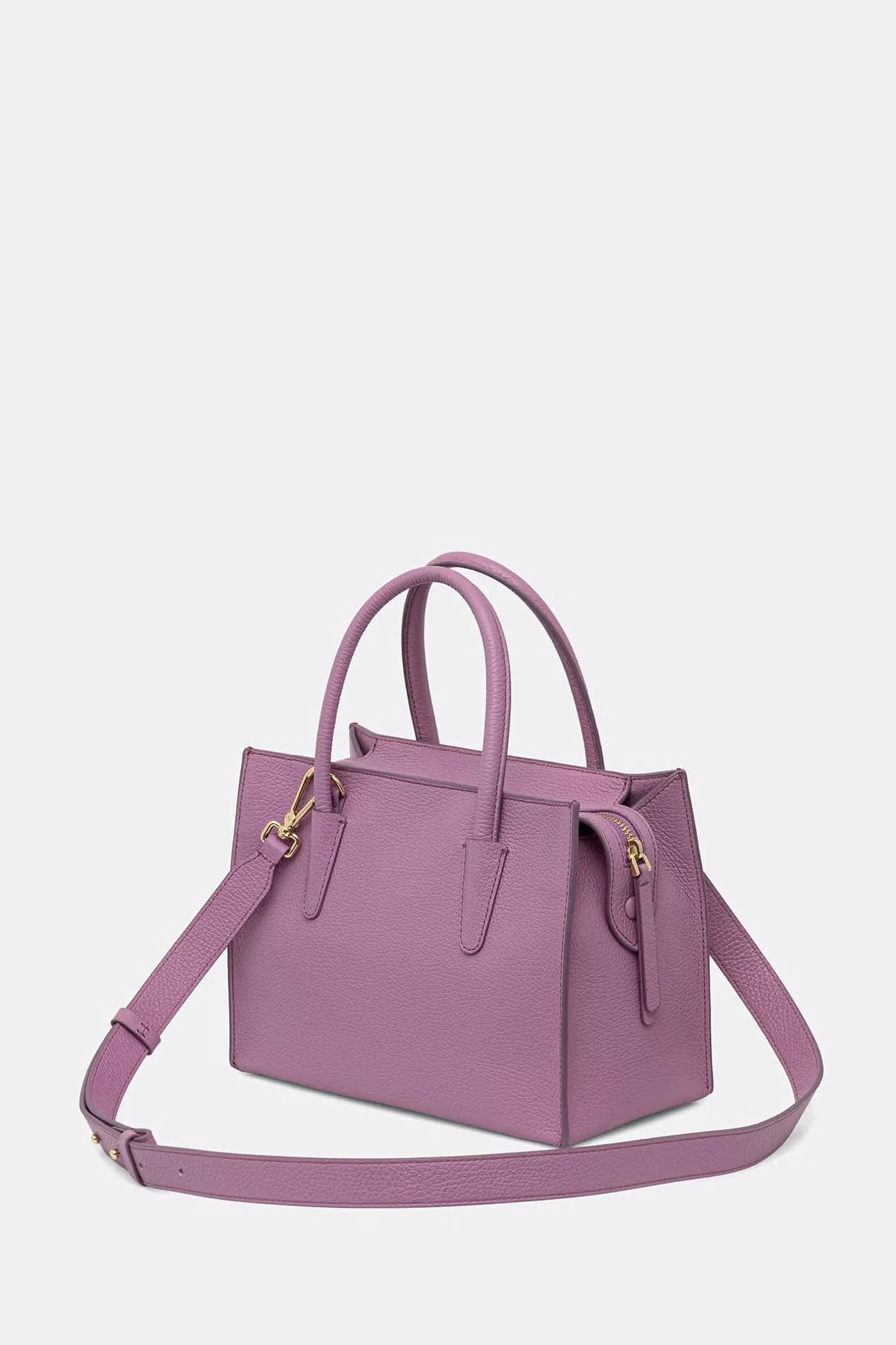 Женская кожаная сумка через плечо - фото 3