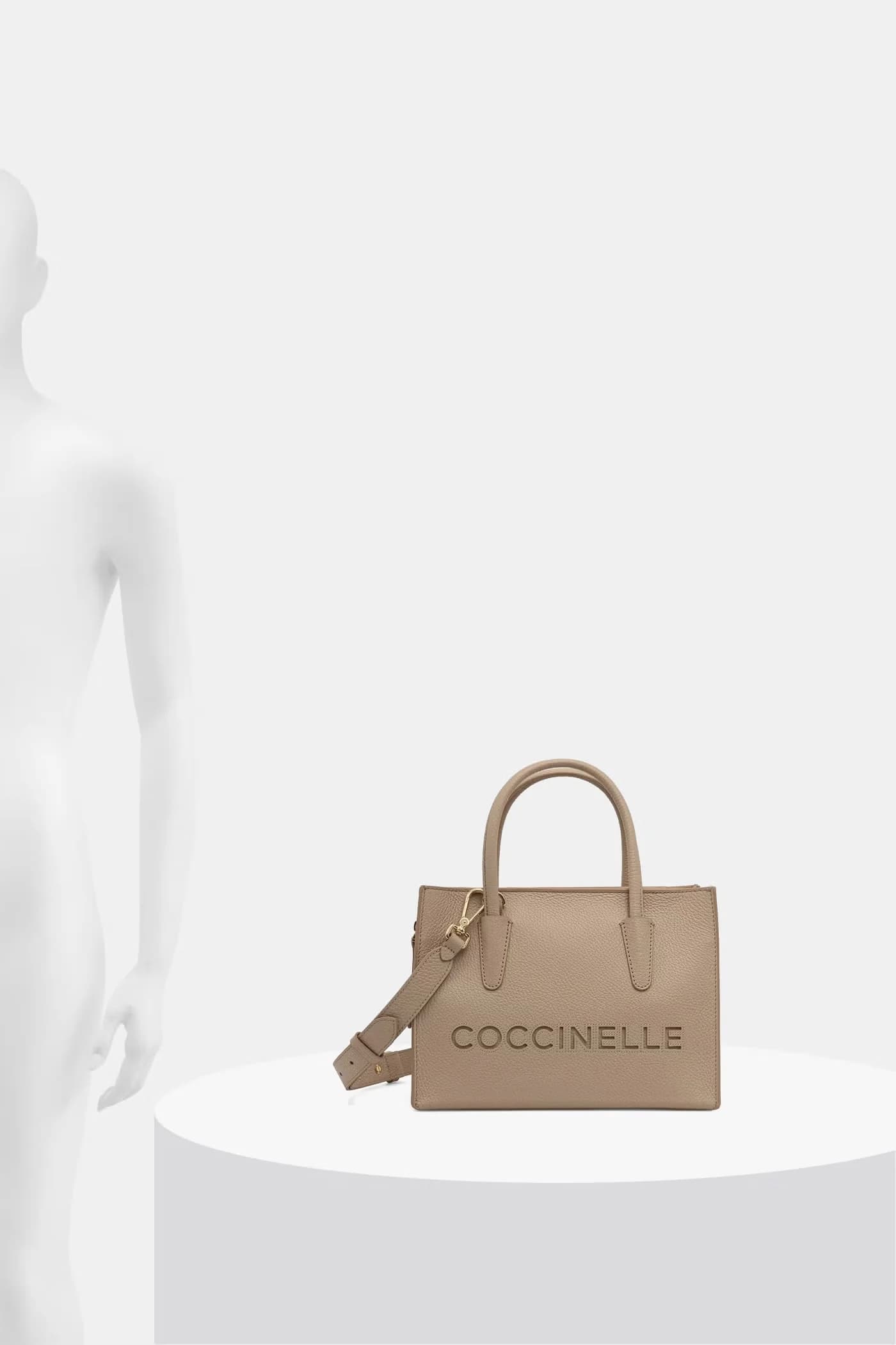 Женская кожаная сумка через плечо - фото 6