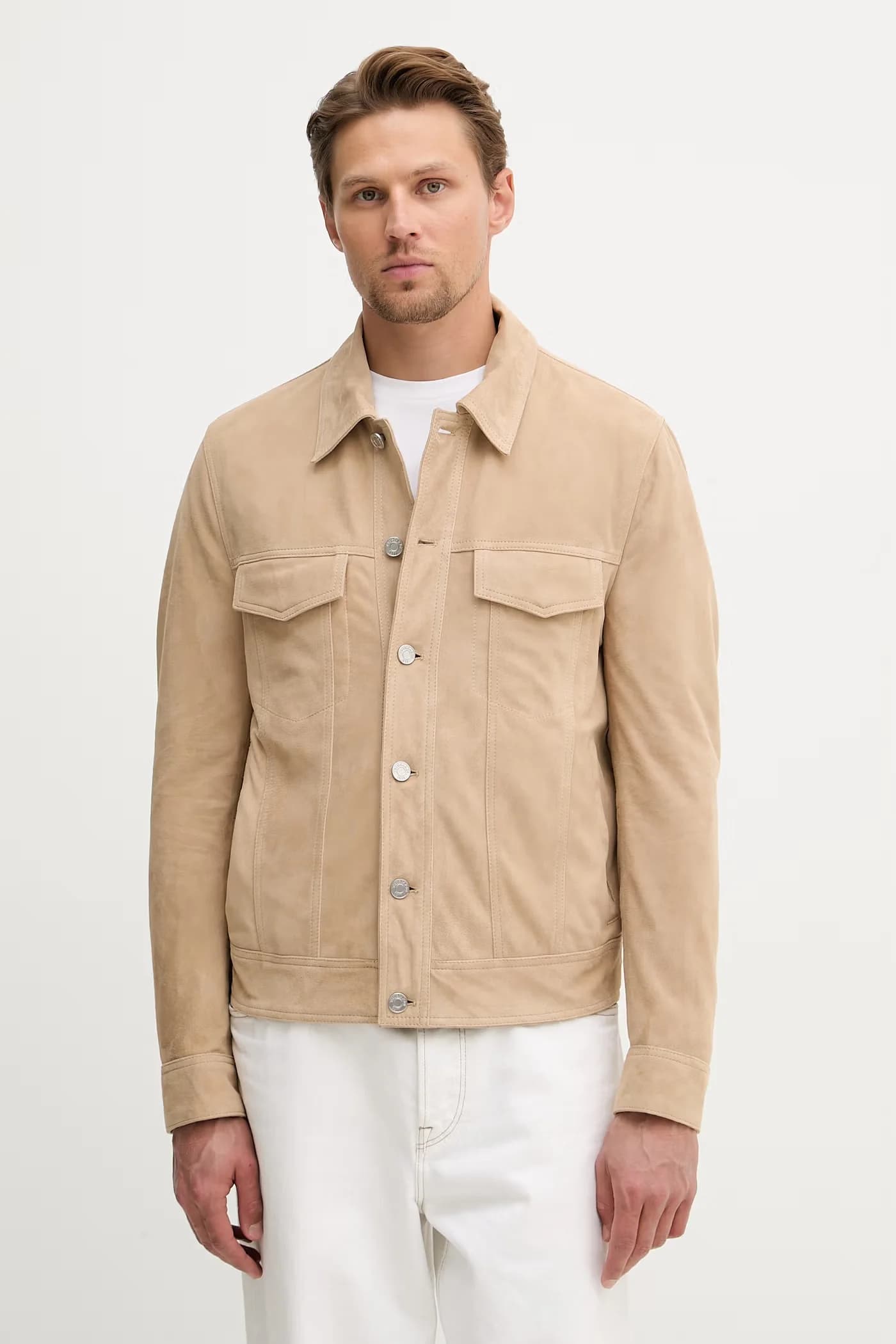 Мужская замшевая куртка